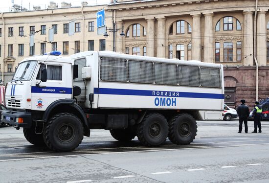 Взрыв в метро в Санкт-Петербурге