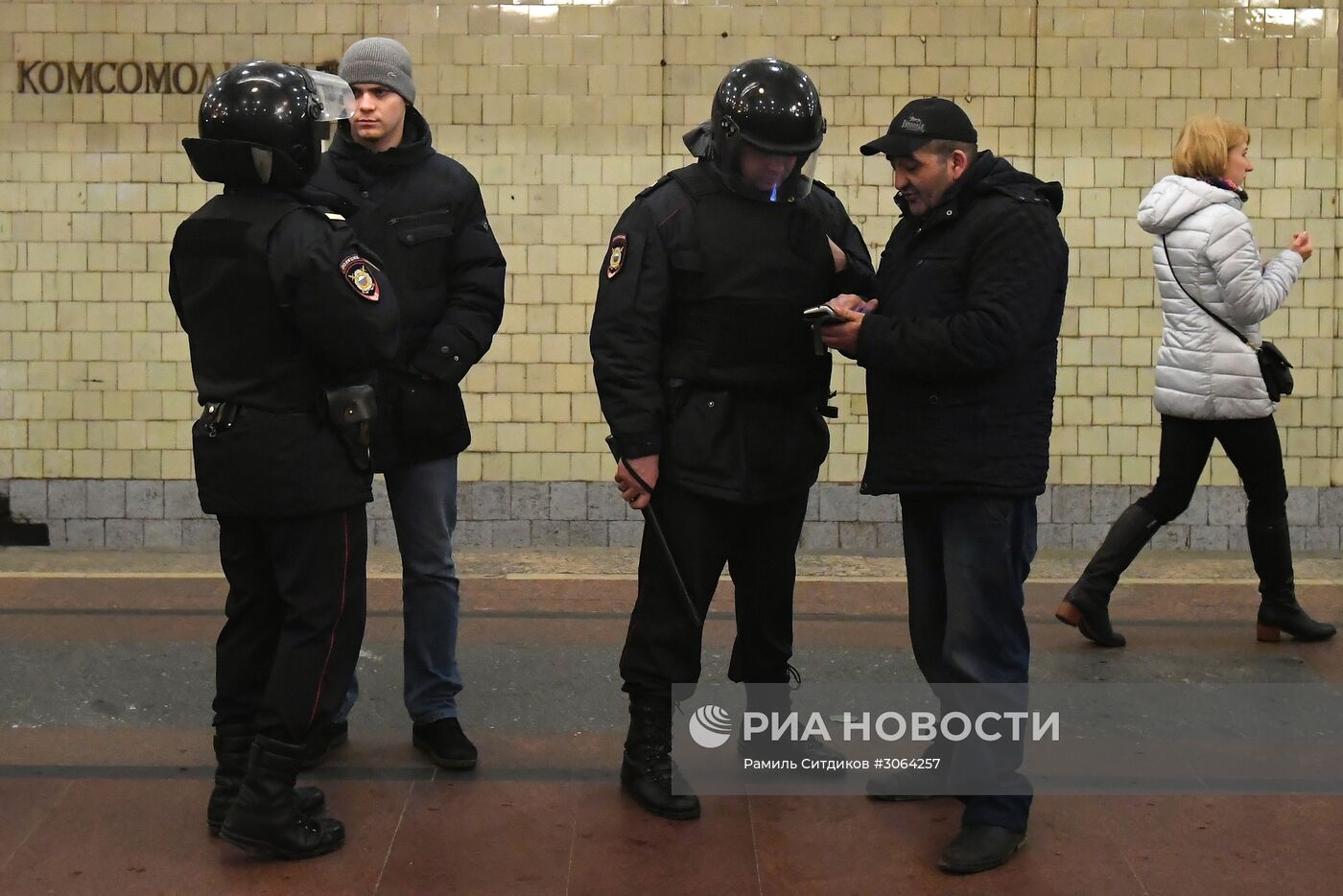 В московском метро усилили меры безопасности
