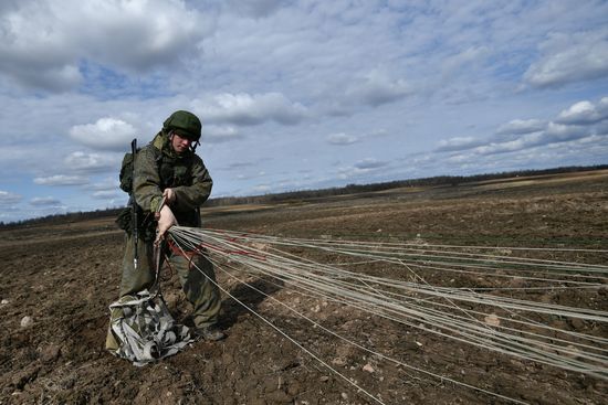 Международные тактические учения ВДВ в Витебске