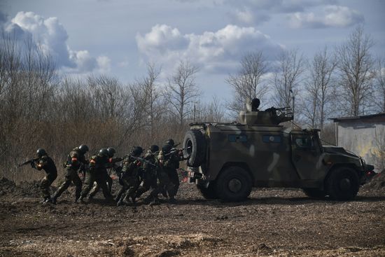 Международные тактические учения ВДВ в Витебске