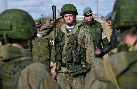 Международные тактические учения ВДВ в Витебске