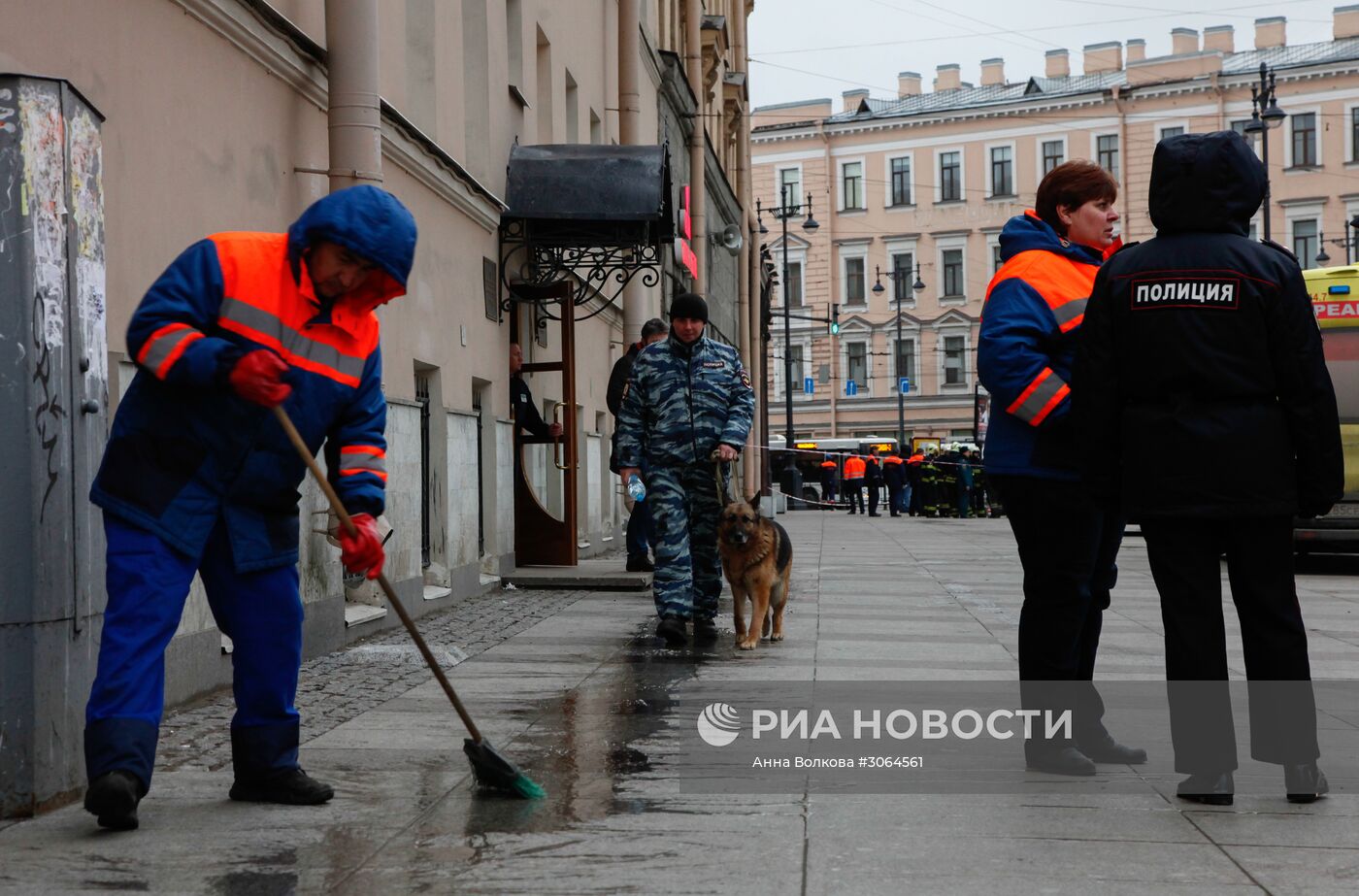 Взрыв в метро в Санкт-Петербурге