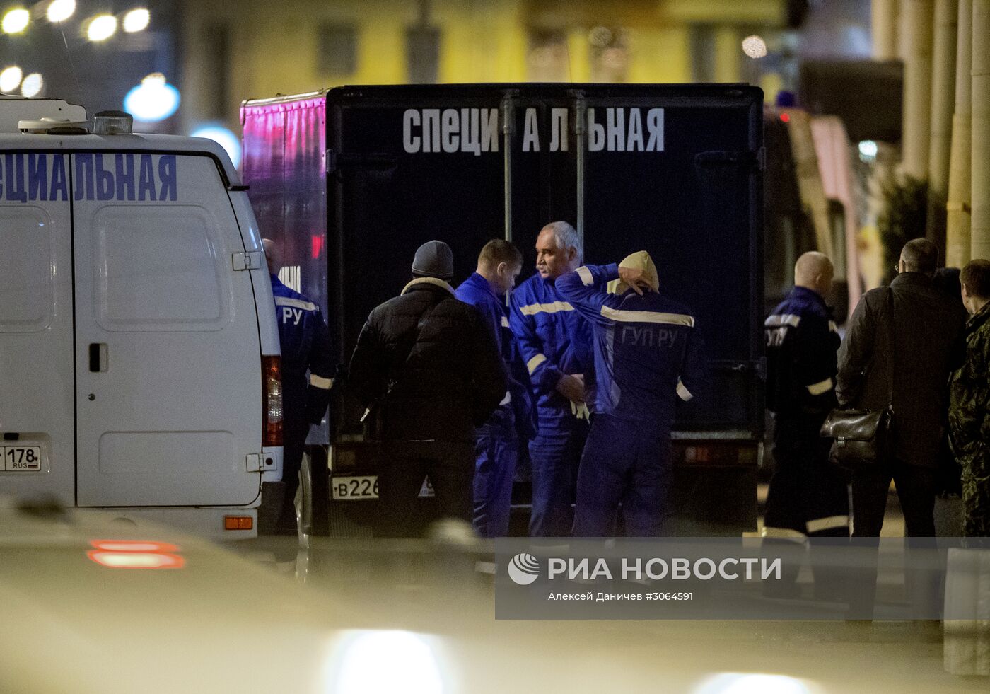 Взрыв в метро в Санкт-Петербурге