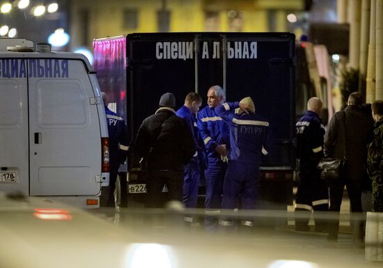 Взрыв в метро в Санкт-Петербурге