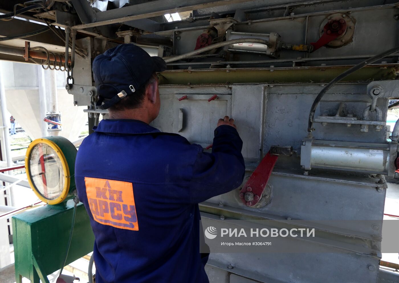 Открытие Донецкого асфальтобетонного завода