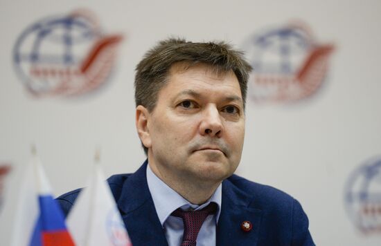 Пресс-конференция, посвященная новому набору в отряд космонавтов