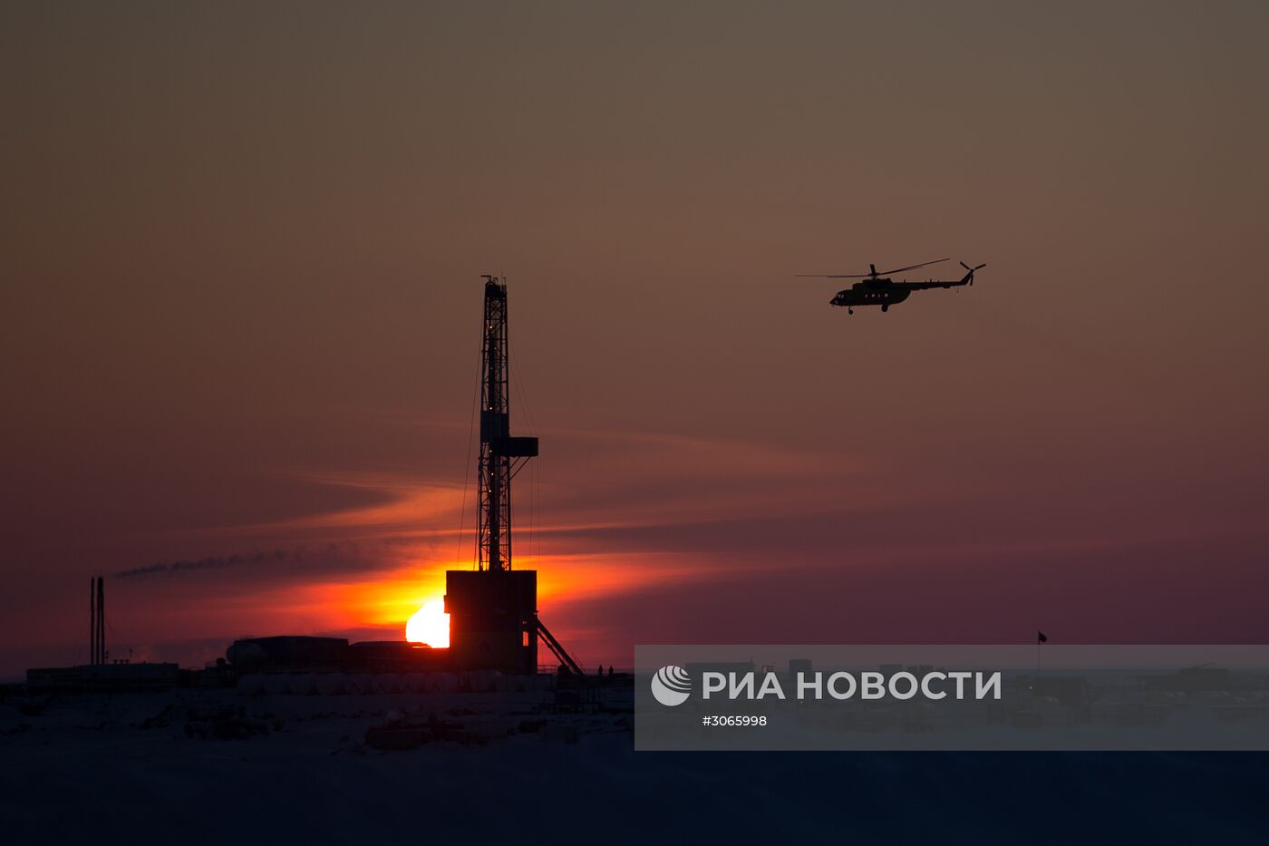 Нефтяная компания "Роснефть" приступила к бурению скважины "Центрально-Ольгинская-1"