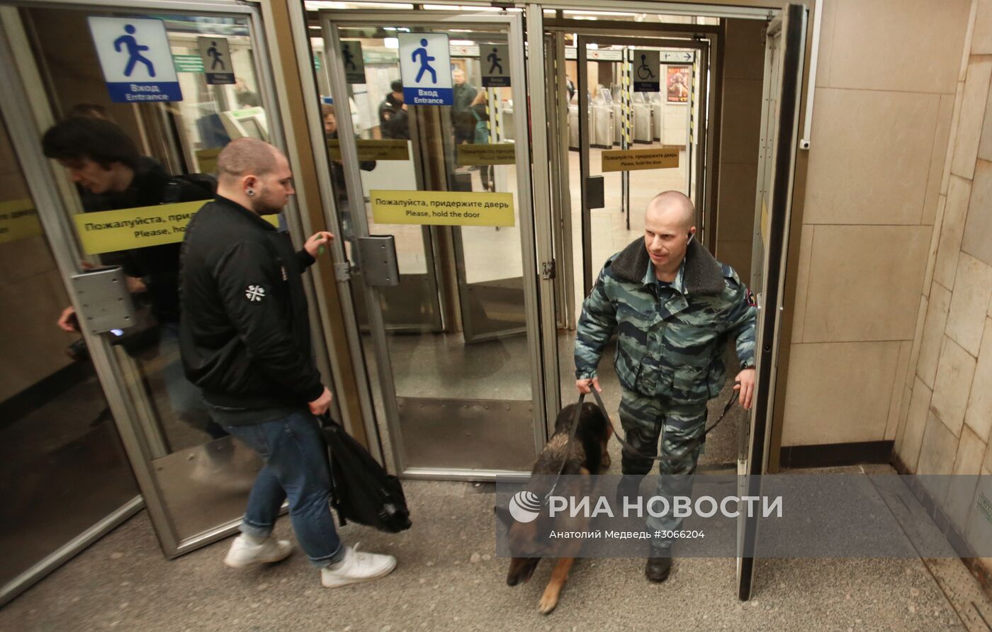 Усиление мер безопасности в Санкт-Петербурге