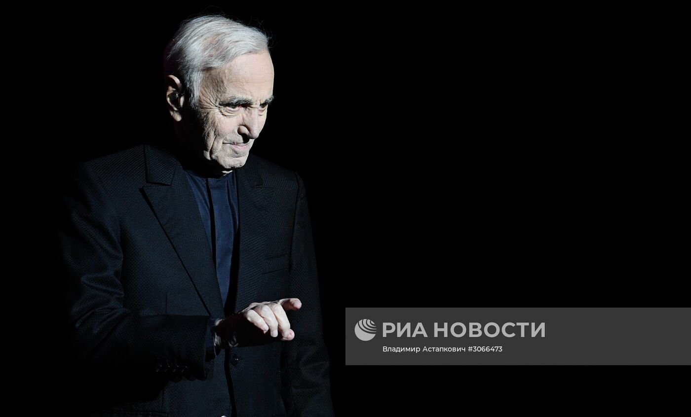Концерт Шарля Азнавура
