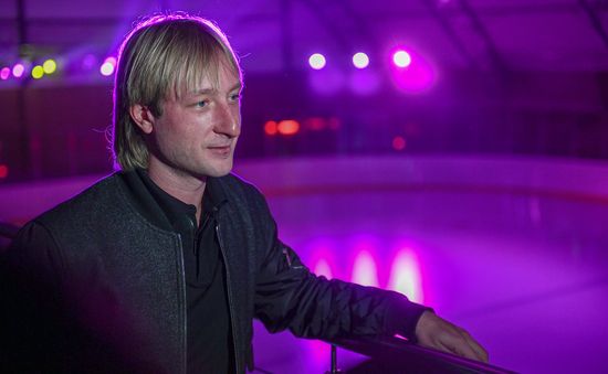Открытие академии фигурного катания "Ангелы Плющенко" в Москве