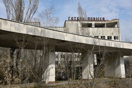 Зона отчуждения Чернобыльской АЭС