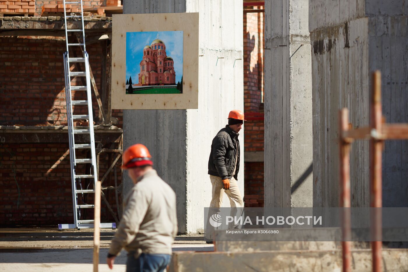 Строительство храма в честь Александра Невского в Волгограде