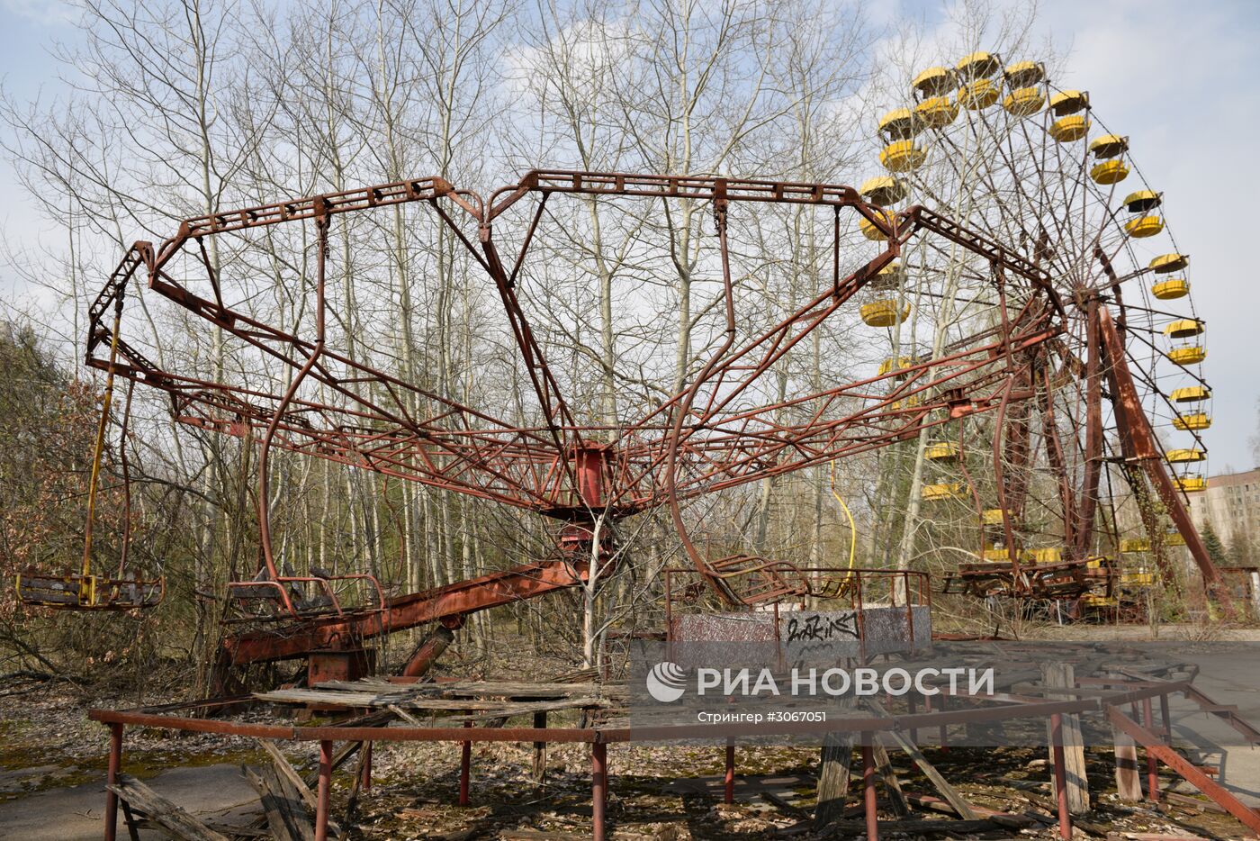 Зона отчуждения Чернобыльской АЭС