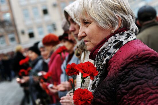 Акция "Мы против терроризма" во Владивостоке