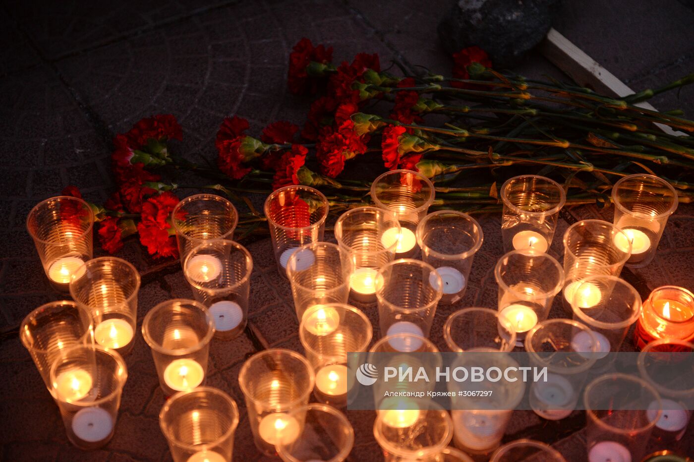 Акция "Вечер памяти" в Новосибирске