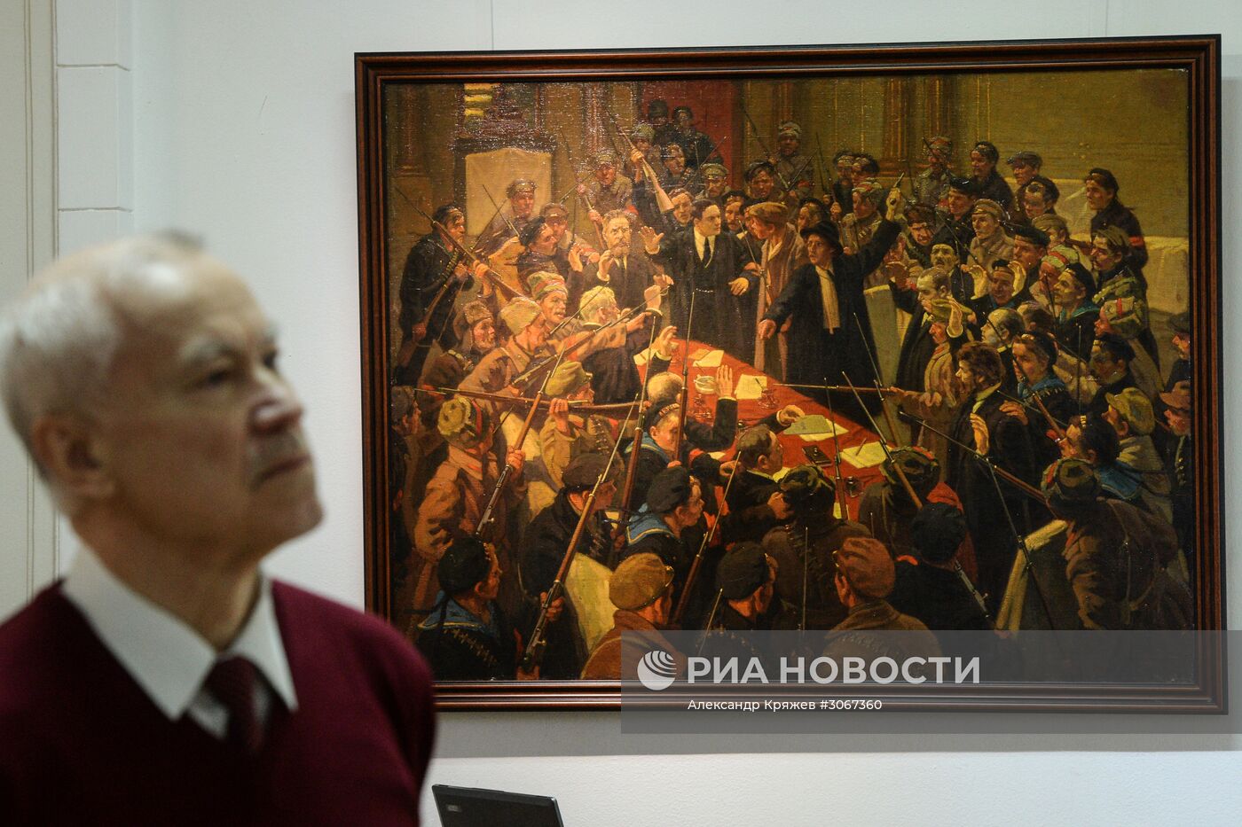 Открытие выставки "Событие, потрясшее мир" в Новосибирске