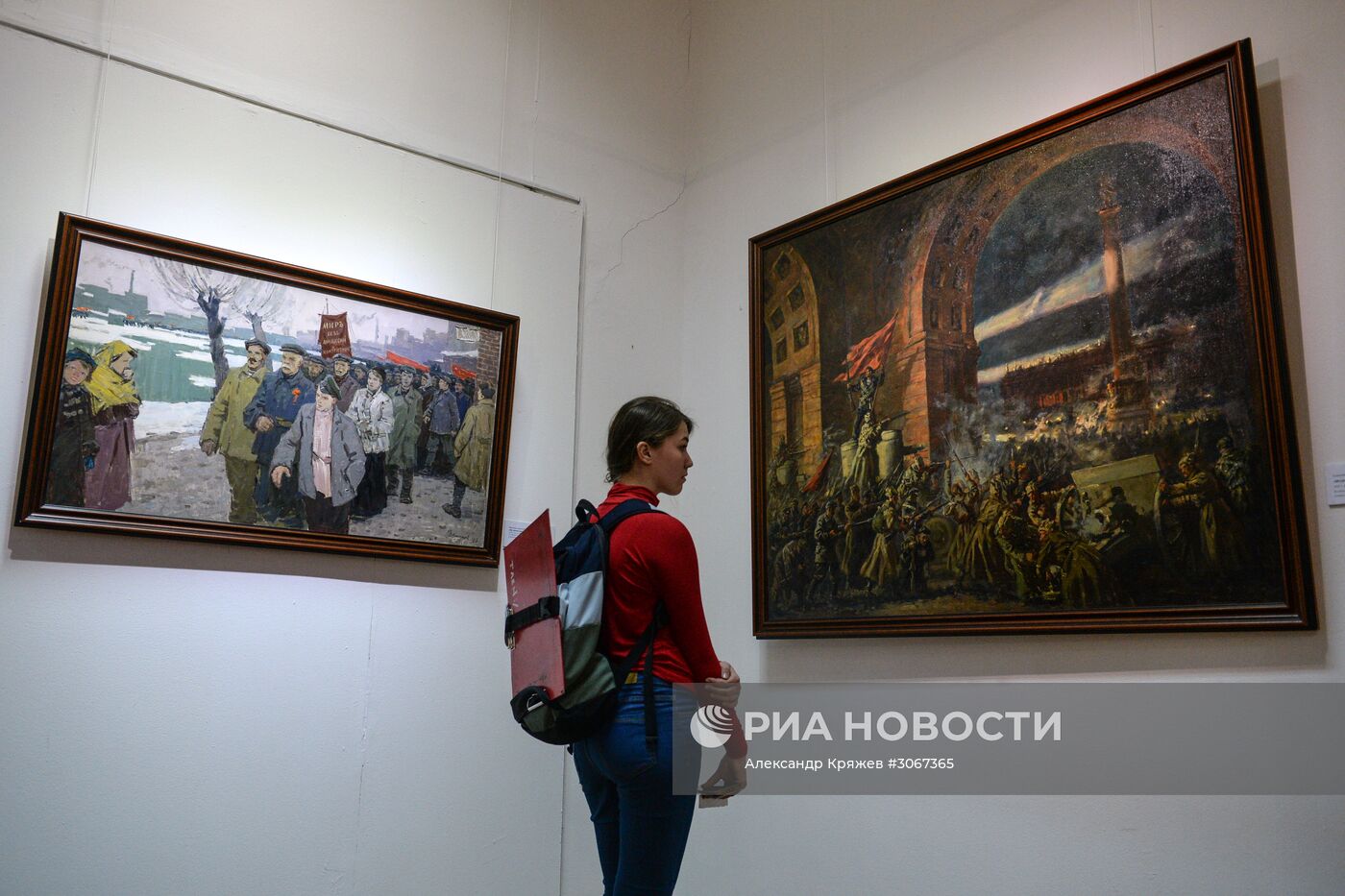 Открытие выставки "Событие, потрясшее мир" в Новосибирске