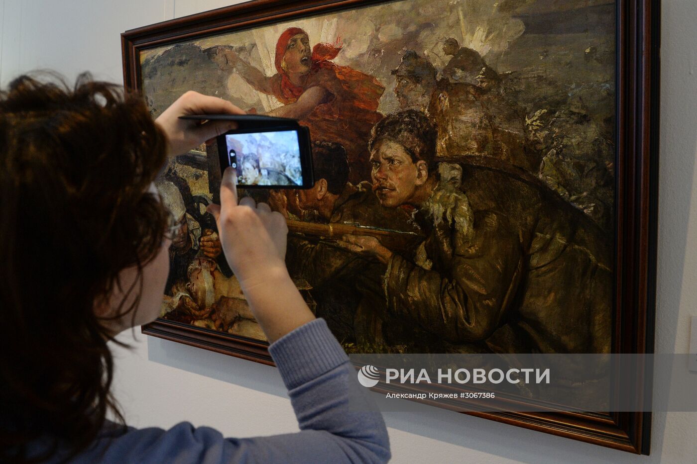 Открытие выставки "Событие, потрясшее мир" в Новосибирске