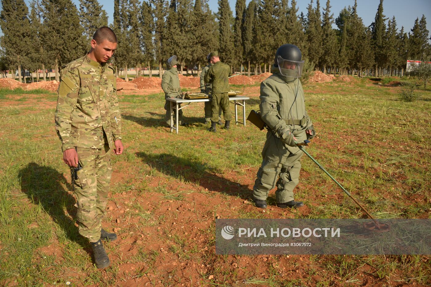 Филиал Международного противоминного центра вооружённых сил России открылся в Хомсе