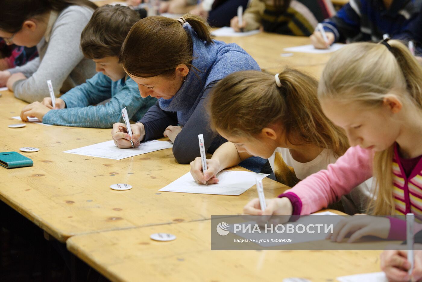 Акция "Тотальный диктант" в Таллине