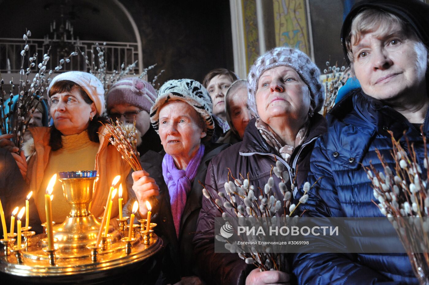 Вербное Воскресенье в городах России