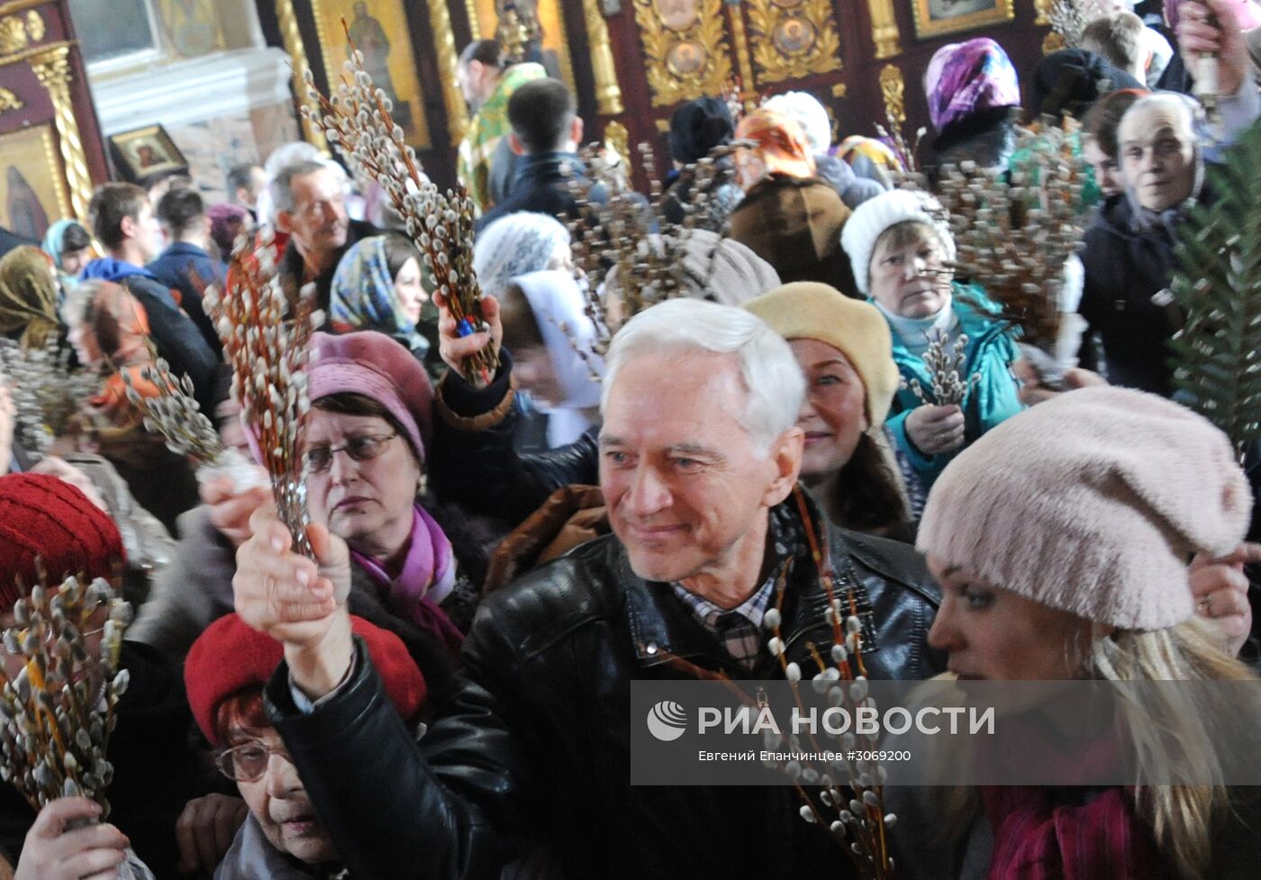 Вербное Воскресенье в городах России