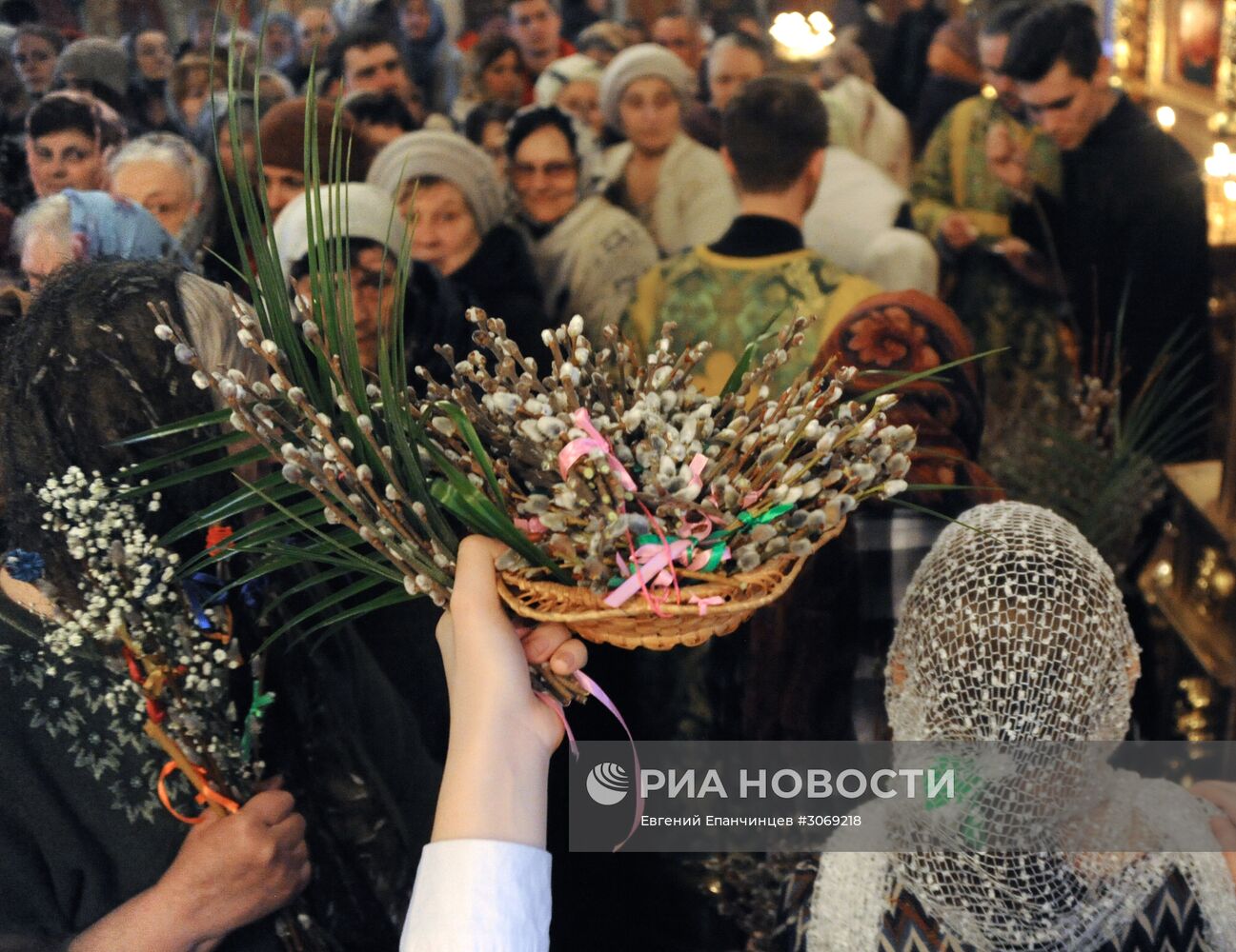 Вербное Воскресенье в городах России