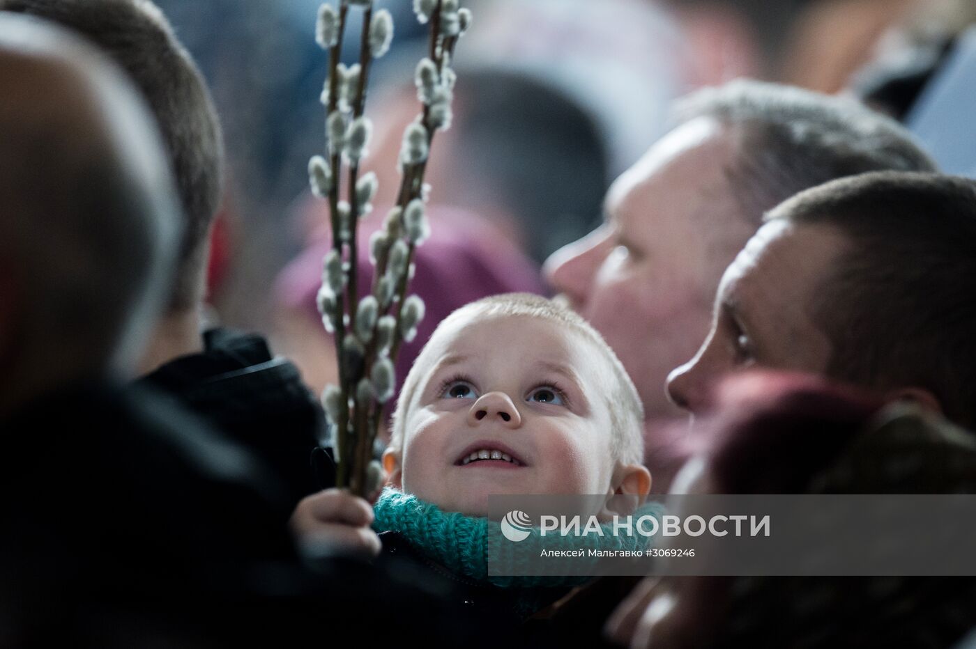 Вербное воскресенье в городах России