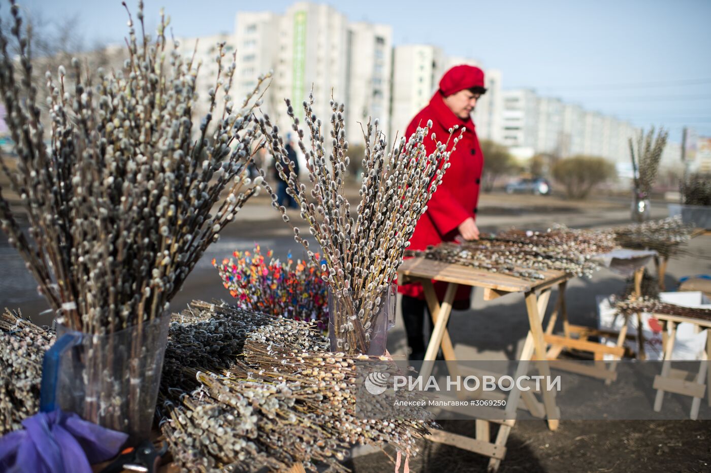 Вербное воскресенье в городах России