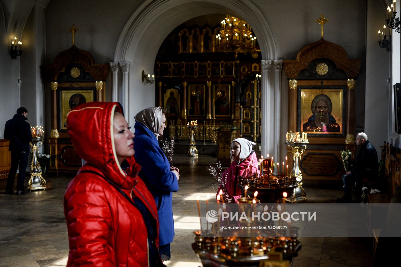 Вербное Воскресенье в городах России