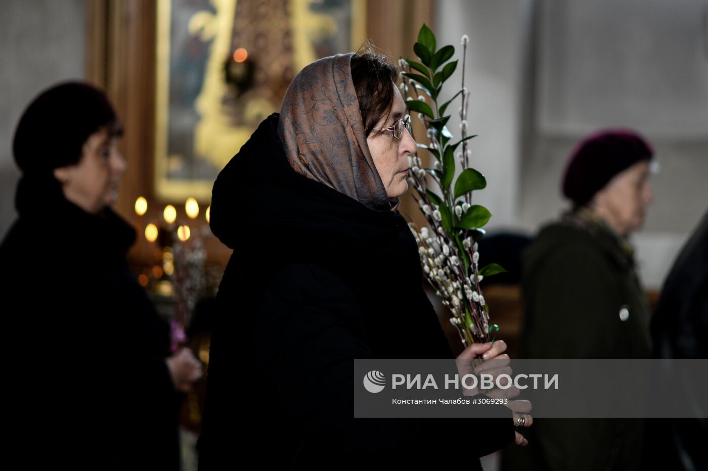 Вербное Воскресенье в городах России