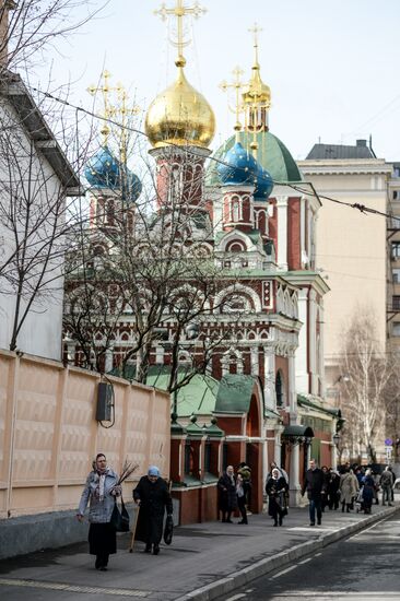 Вербное Воскресенье в городах России