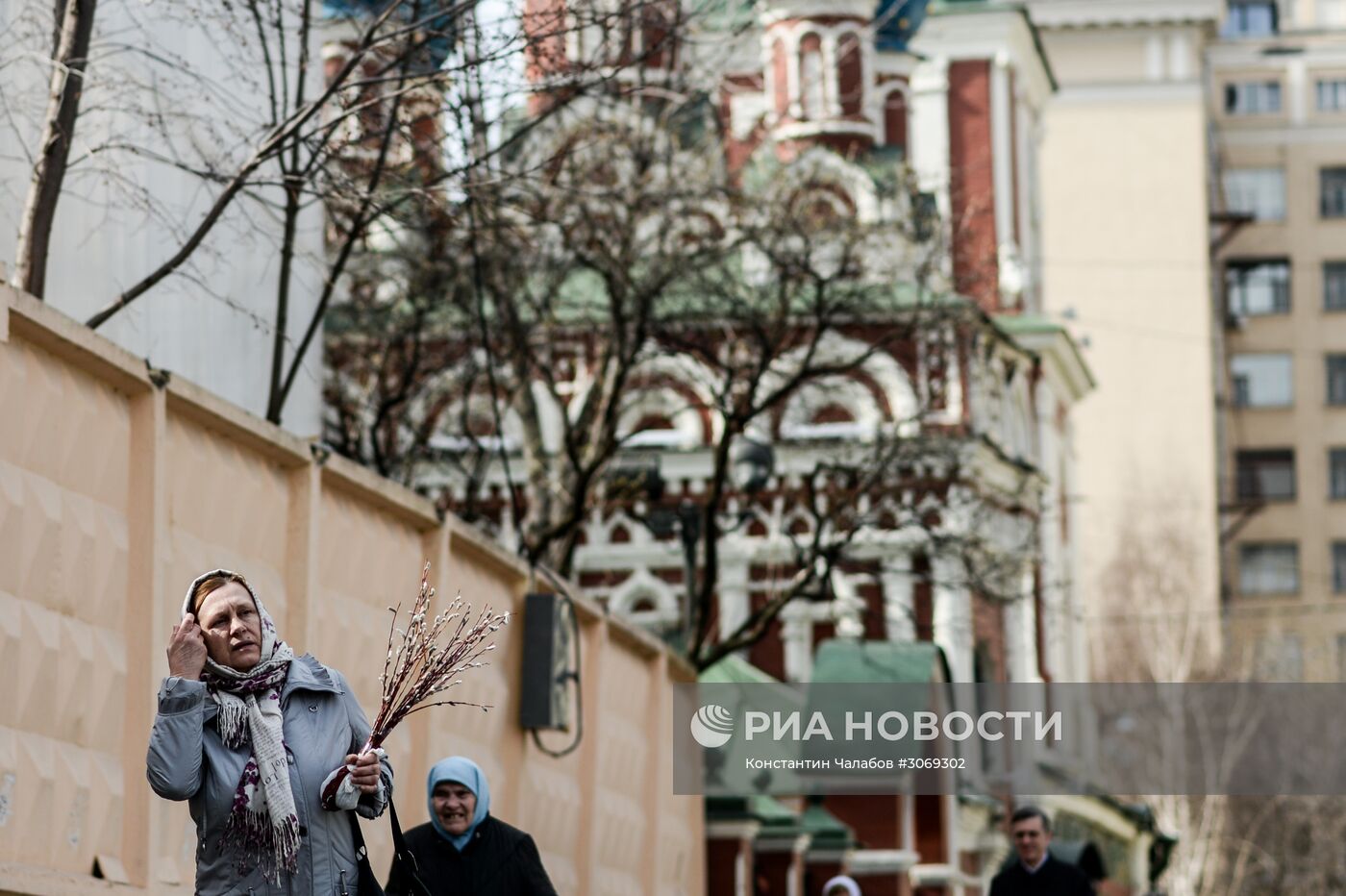 Вербное Воскресенье в городах России