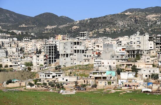 Виды Сирии между Хамой и Тишрином