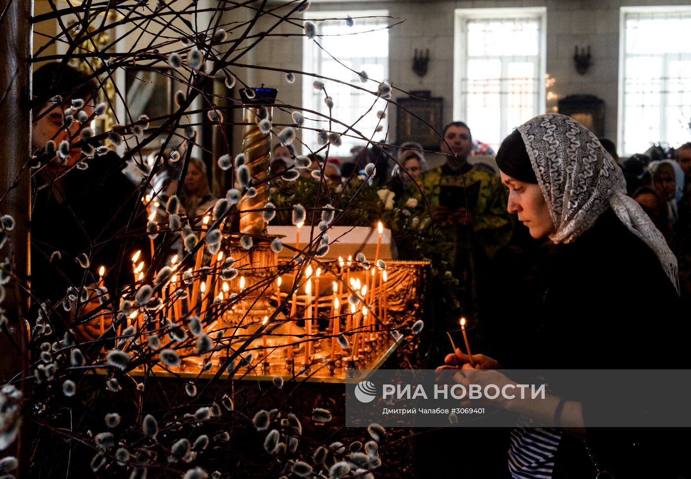 Вербное Воскресенье в городах России