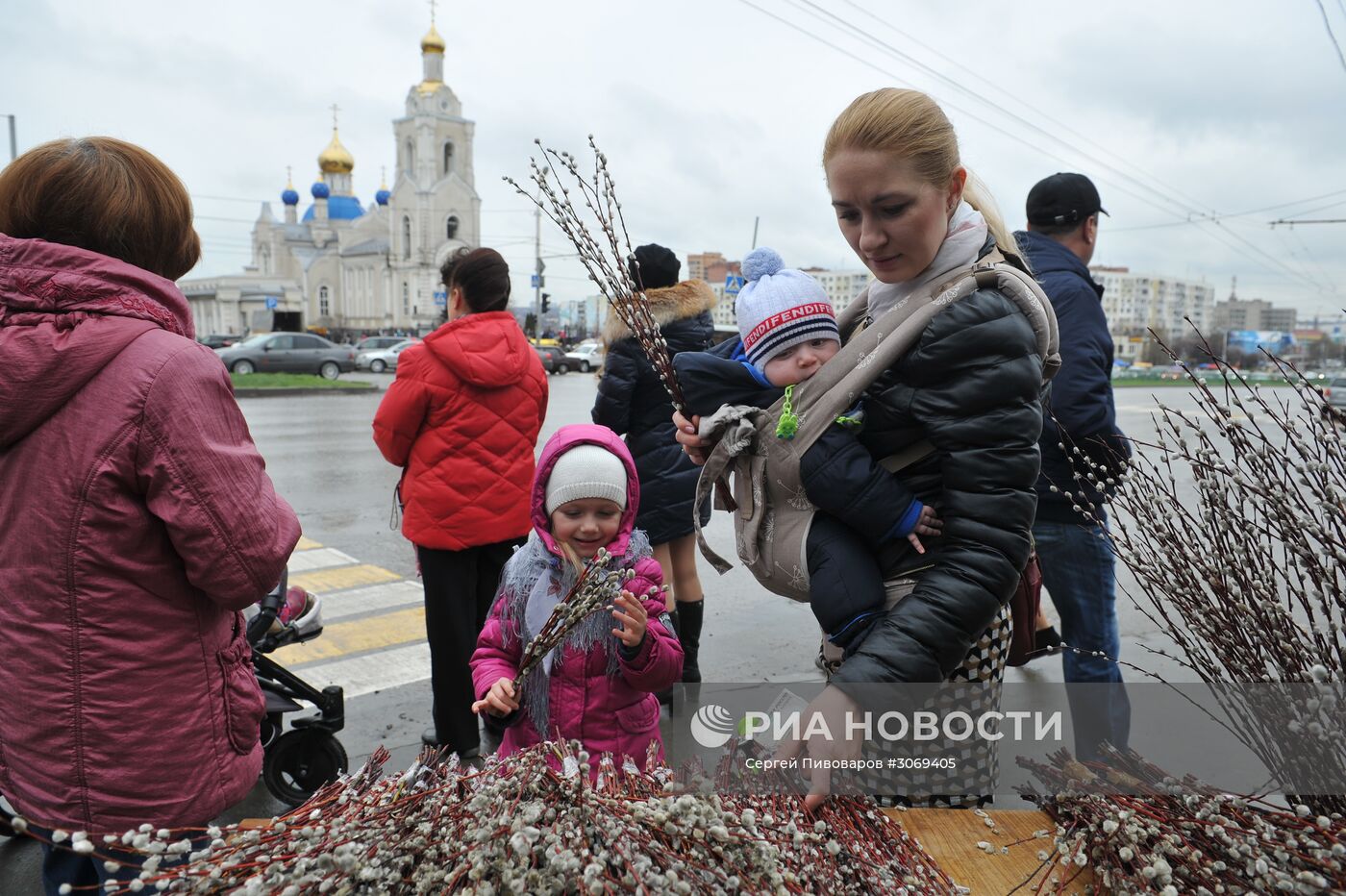 Вербное Воскресенье в городах России