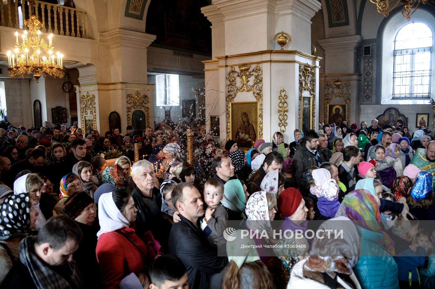 Вербное Воскресенье в городах России