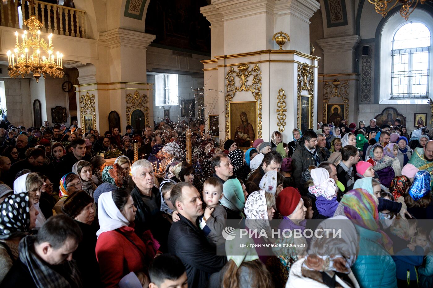 Вербное Воскресенье в городах России