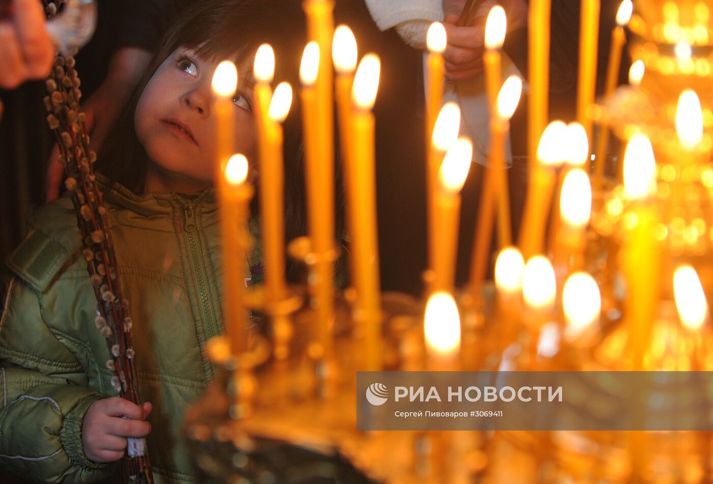 Вербное Воскресенье в городах России