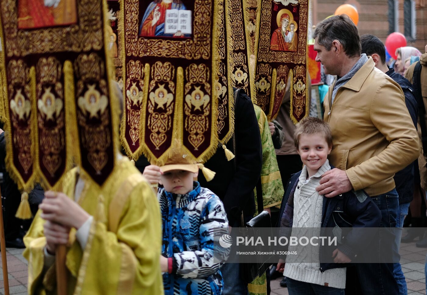 Вербное Воскресенье в городах России