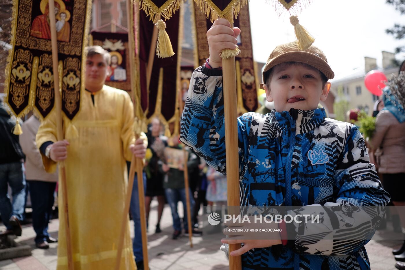 Вербное Воскресенье в городах России