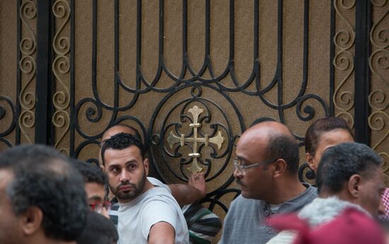 Взрыв прогремел в церкви Святого Георгия в египетском городе Танта