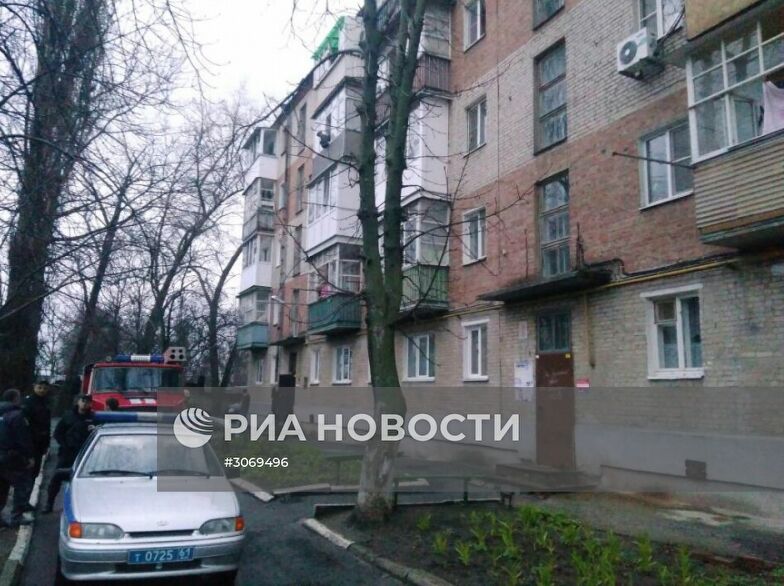 Взрыв в жилом доме в Таганроге