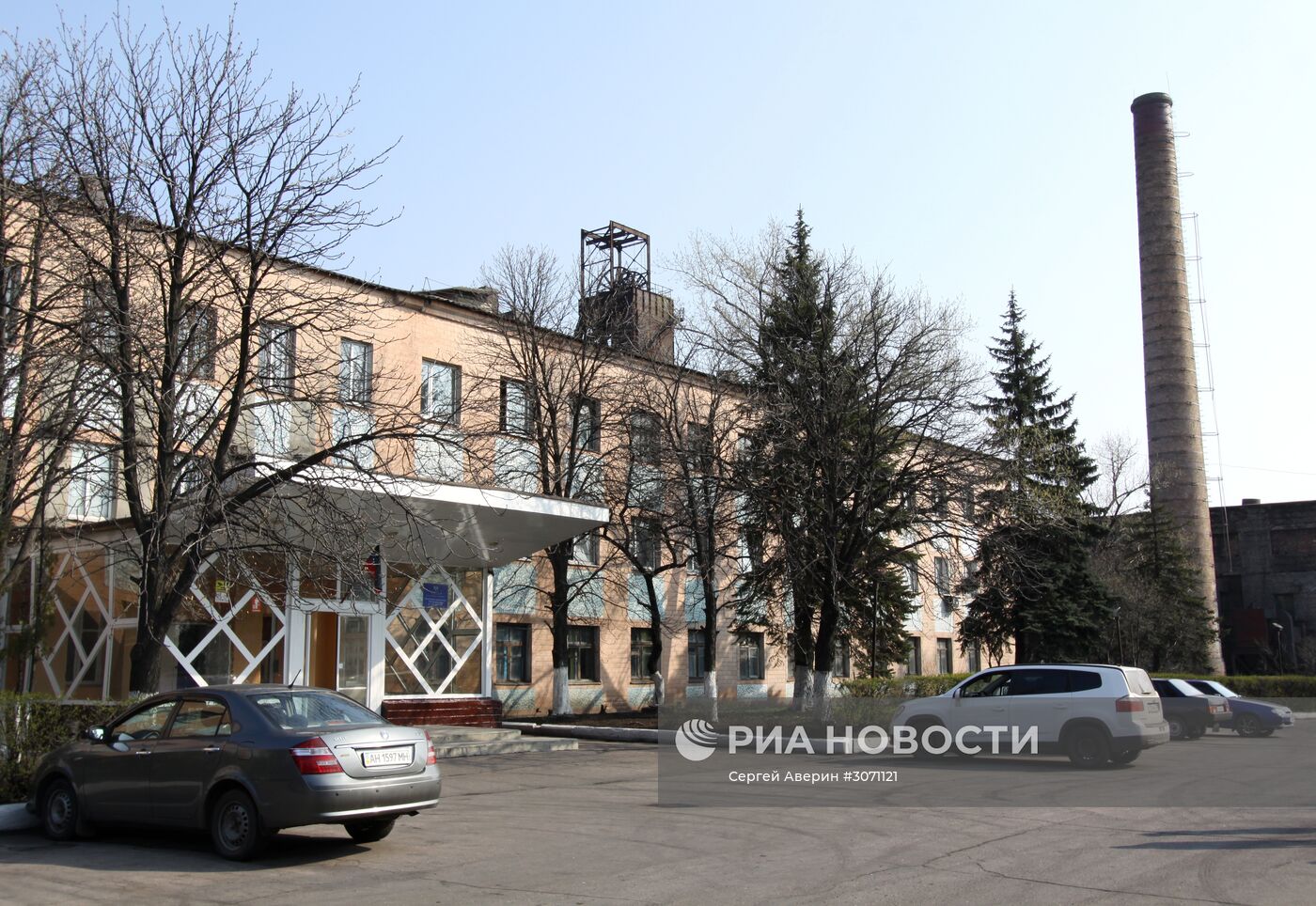 Шахта ГП "Торезантрацит" в Донецкой области