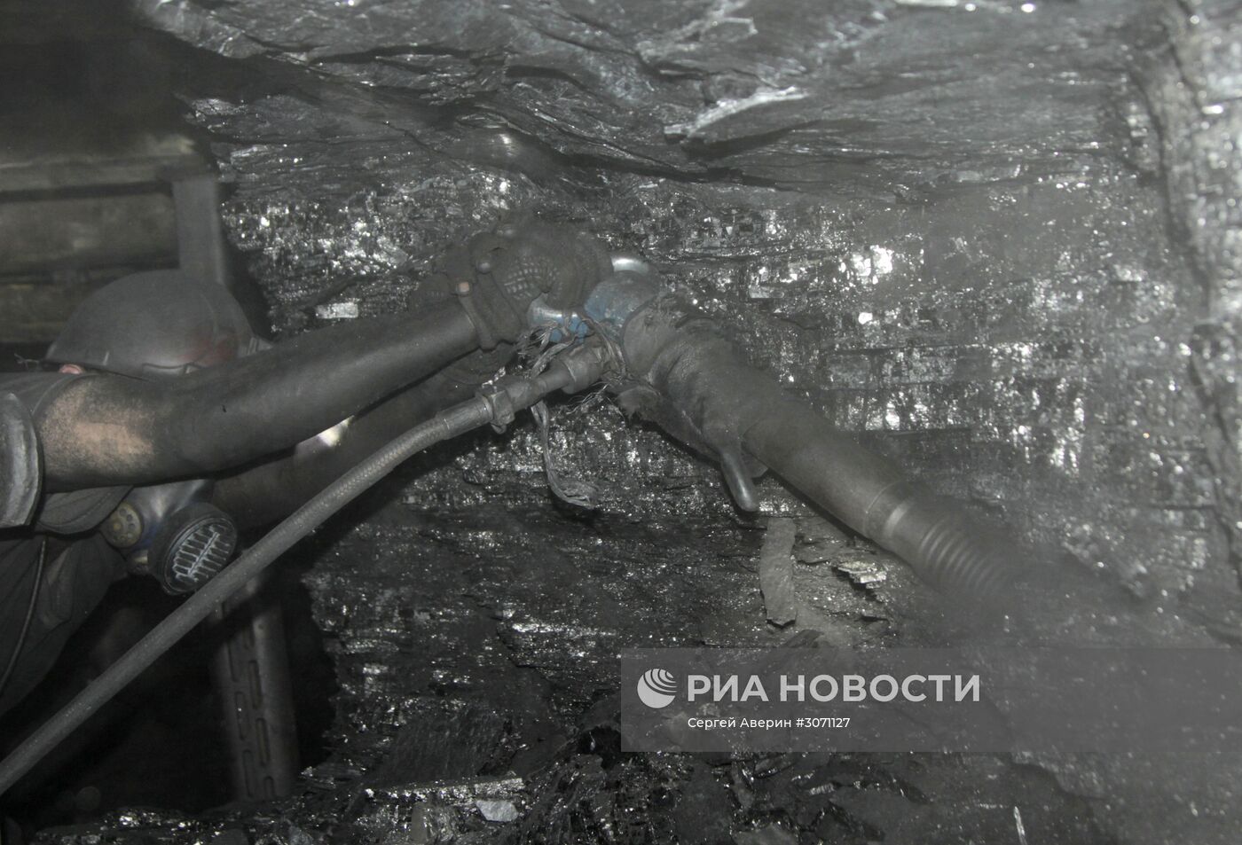 Шахта ГП "Торезантрацит" в Донецкой области