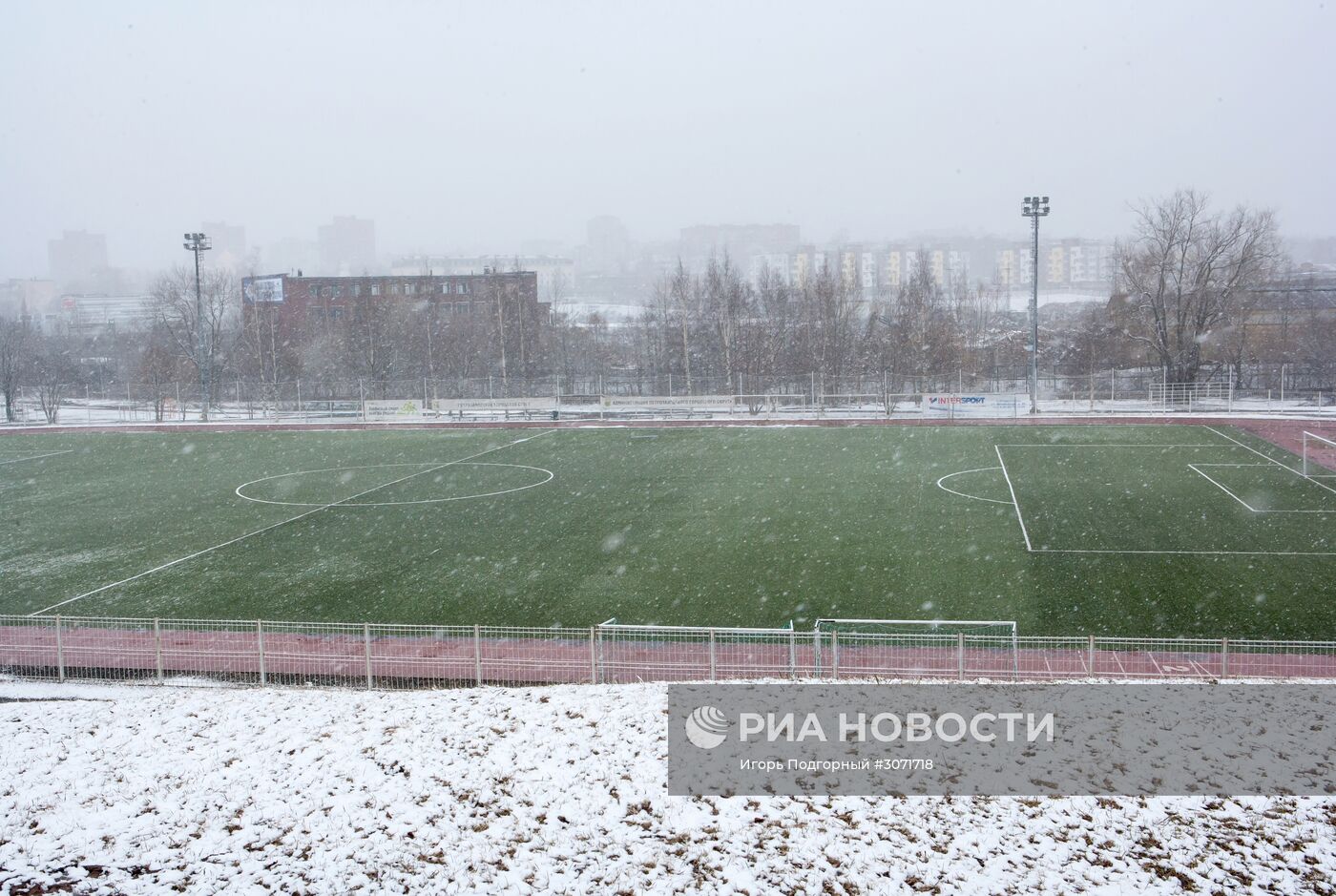 Снег в Петрозаводске