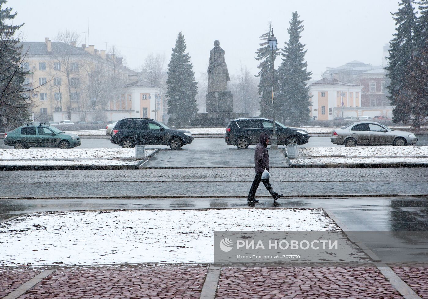 Снег в Петрозаводске