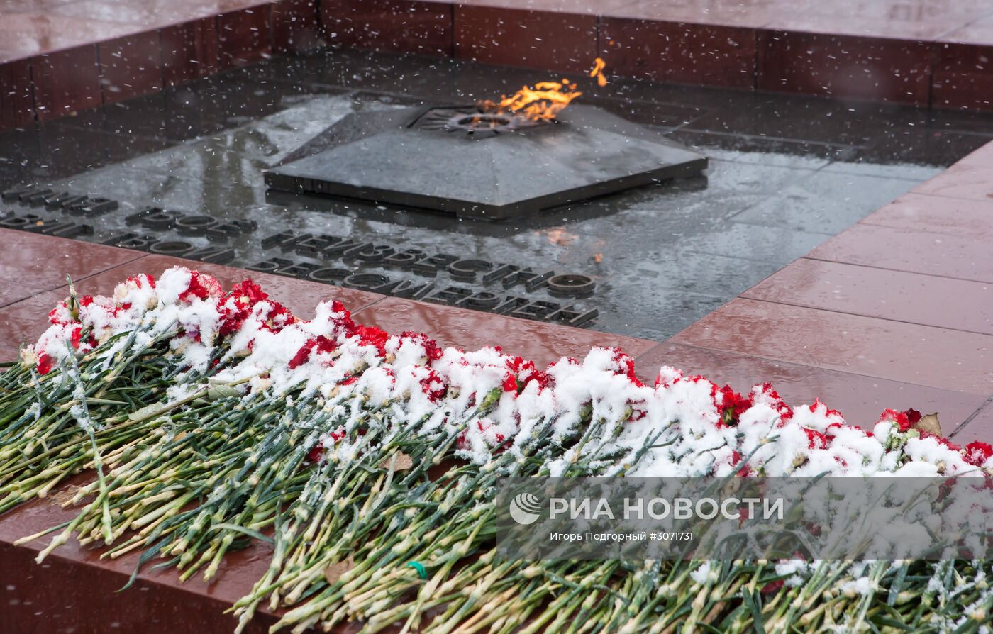 Снег в Петрозаводске