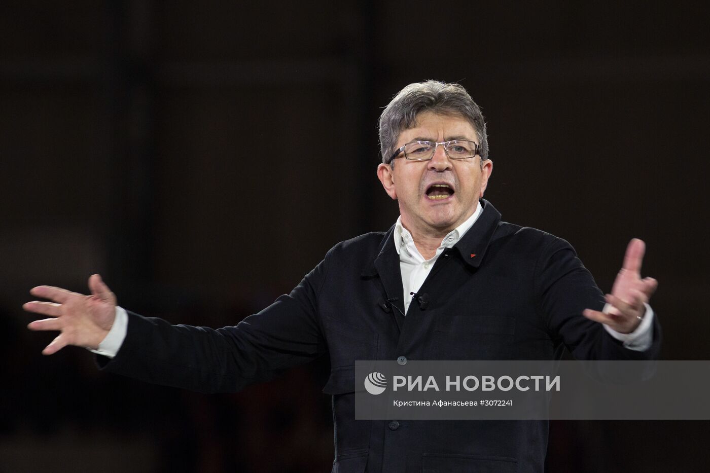 Предвыборный митинг кандидата в президенты Франции Ж.-Л. Меланшона в Лилле  | РИА Новости Медиабанк