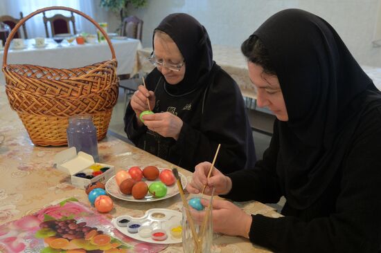 Подготовка к Пасхе в Свято-Казанском женском монастыре